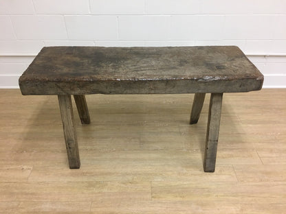 Antique bench table