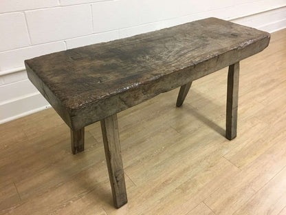 Antique bench table