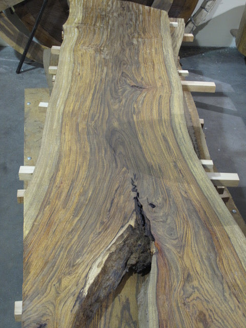 ROSEWOOD. Amazon- Brazil live edge slab