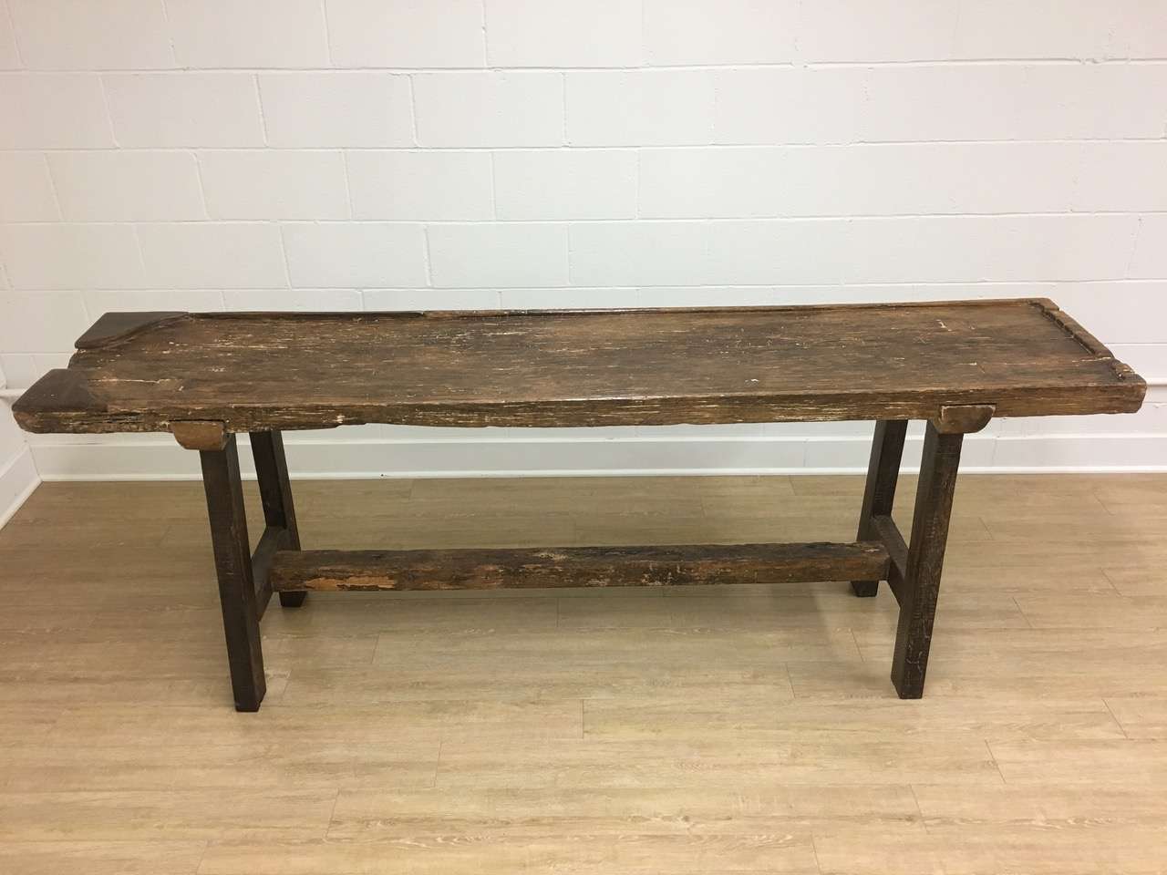 Antique cheese table