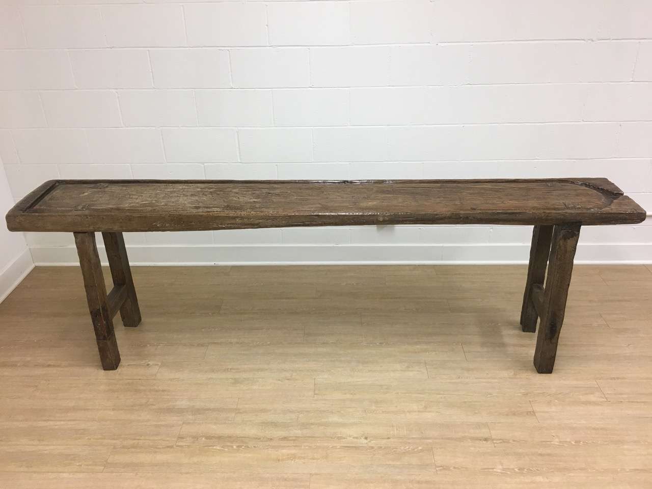 Antique cheese table