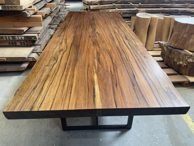 Marblewood slab dining table