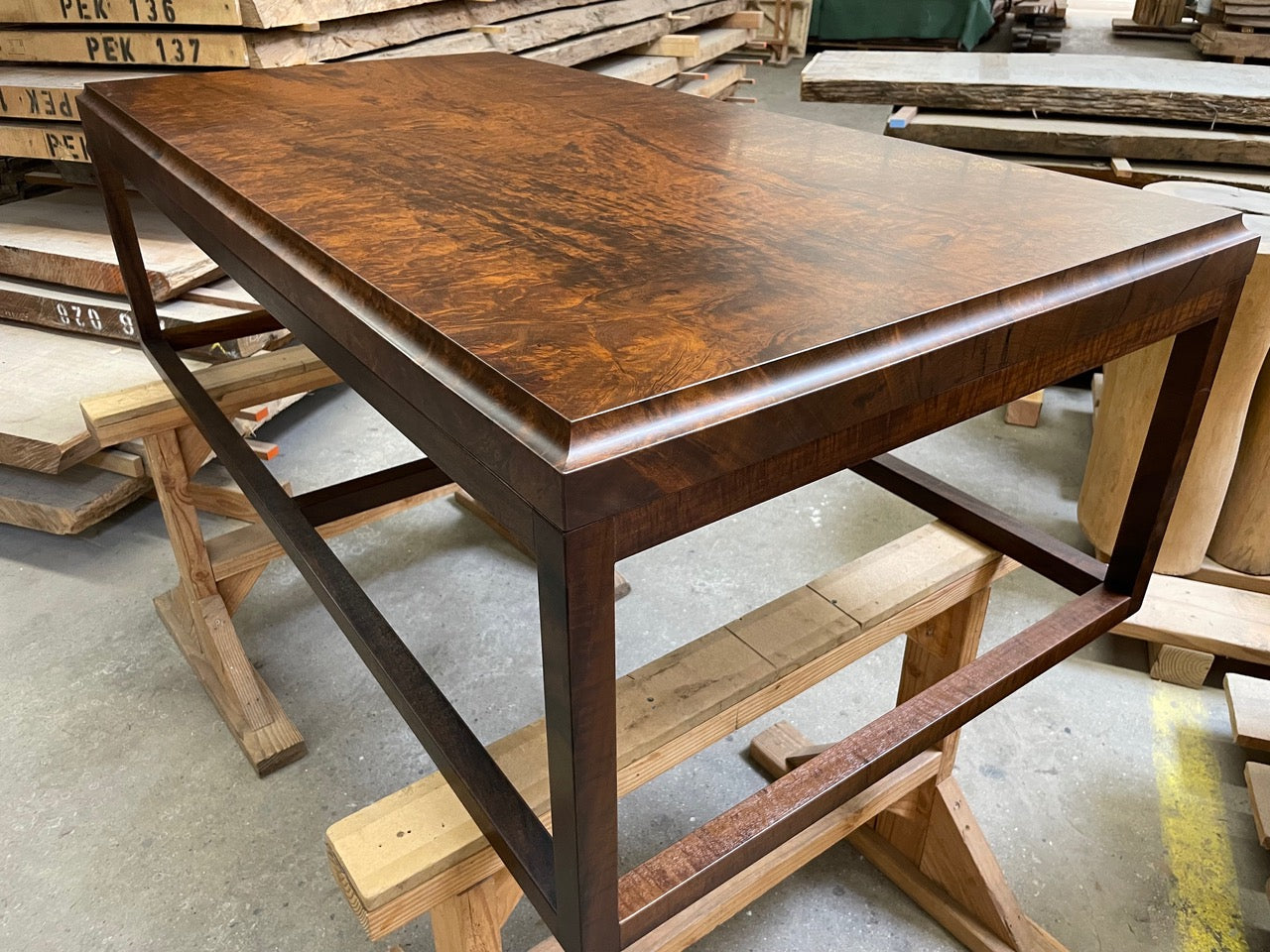 Burl IMBUIA coffee table