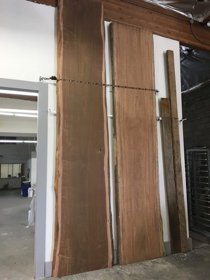 Ipe live edge slabs