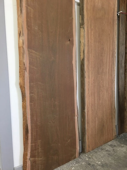 Ipe live edge slabs