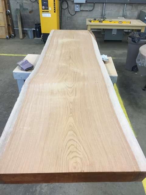 Jatoba live edge slab