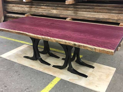 PURPLE HEART dining table