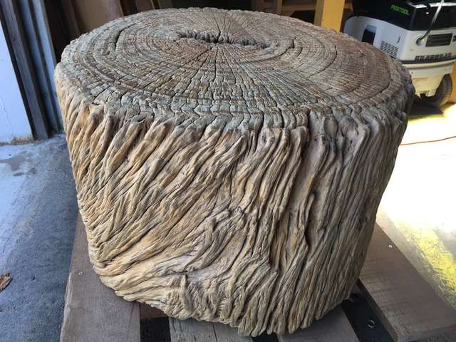 Peroba Rosa antique stump