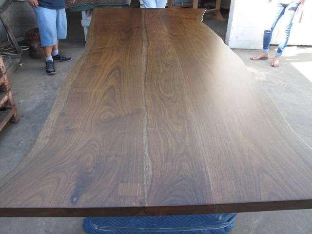 ROSEWOOD Amazon Brazil live edge slab finished