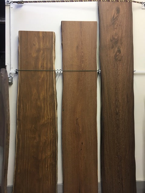 Sucupira live edge slabs