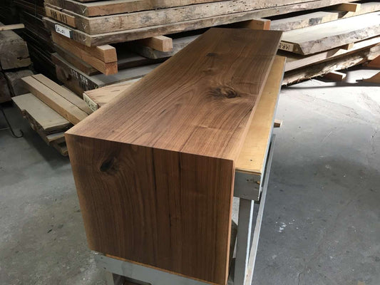 WALNUT coffee table in flat oil