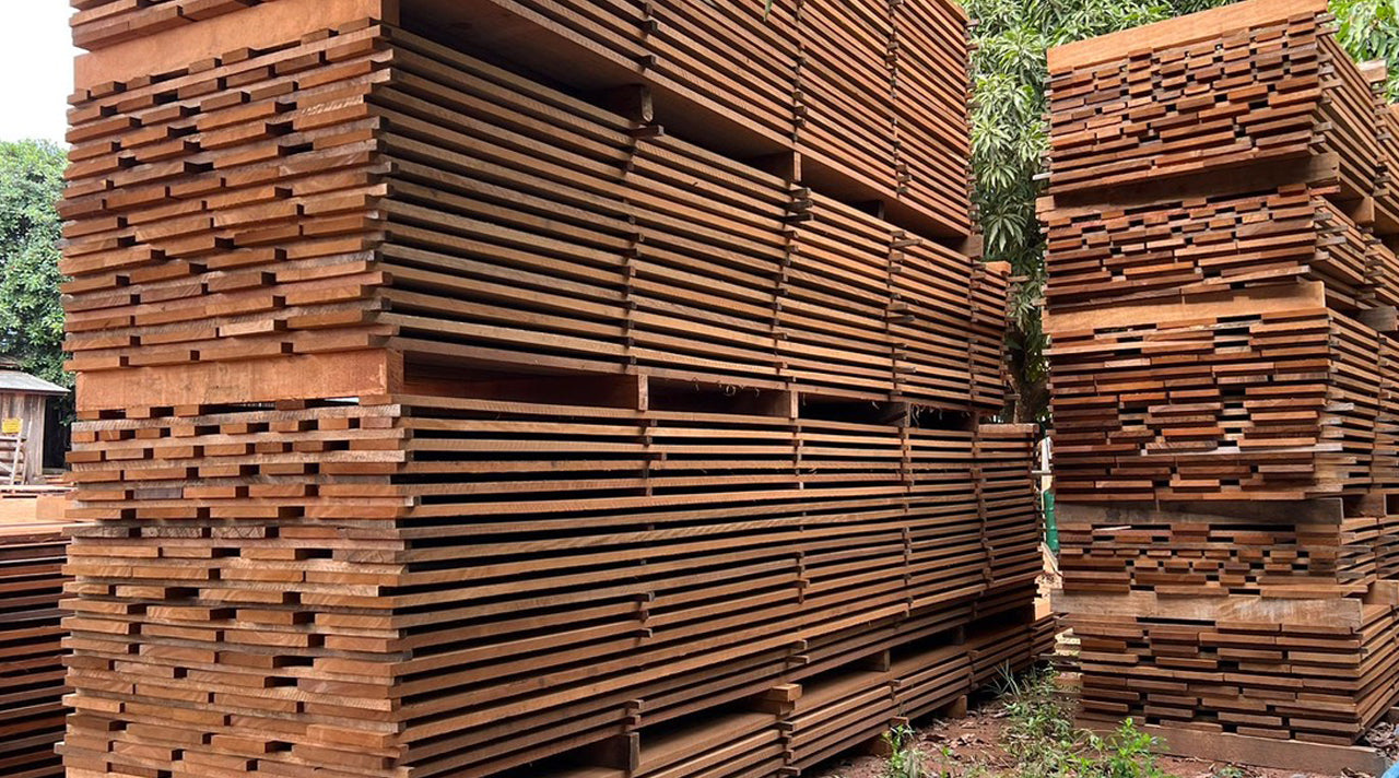 premium ITAUBA decking lumber air dried